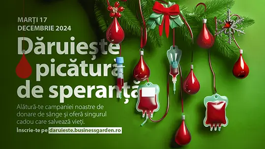 Campanie de donare sange cu programari prin aplicatie