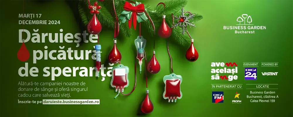 Banner daruieste o picatura de speranta