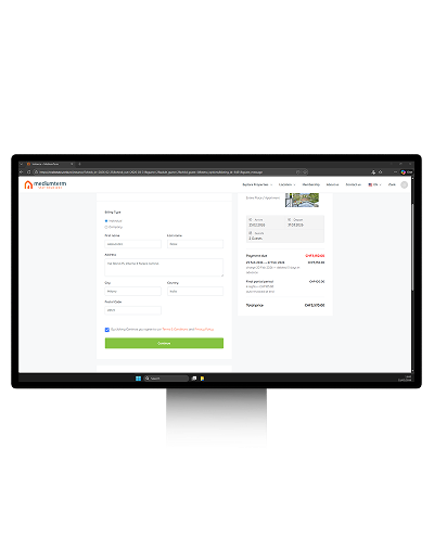 Application interface